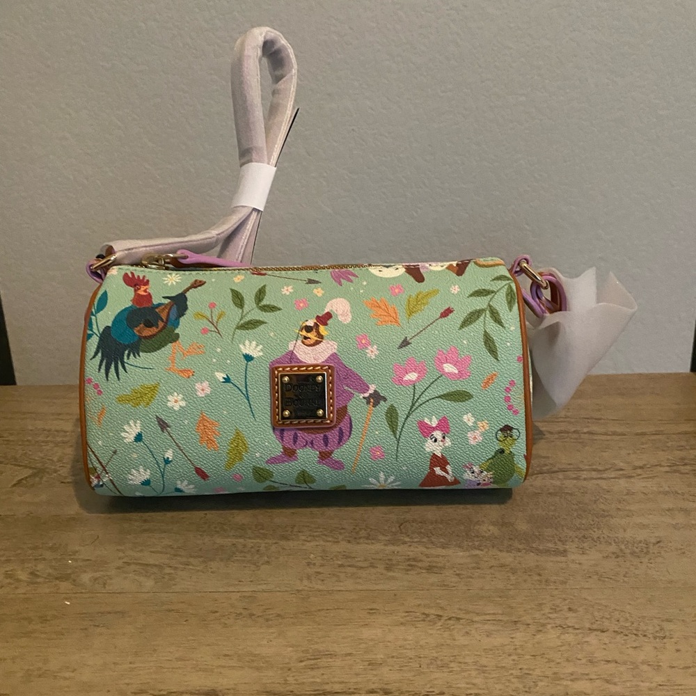 Dooney and Bourke Disney Robinhood mini barrel bag NWT